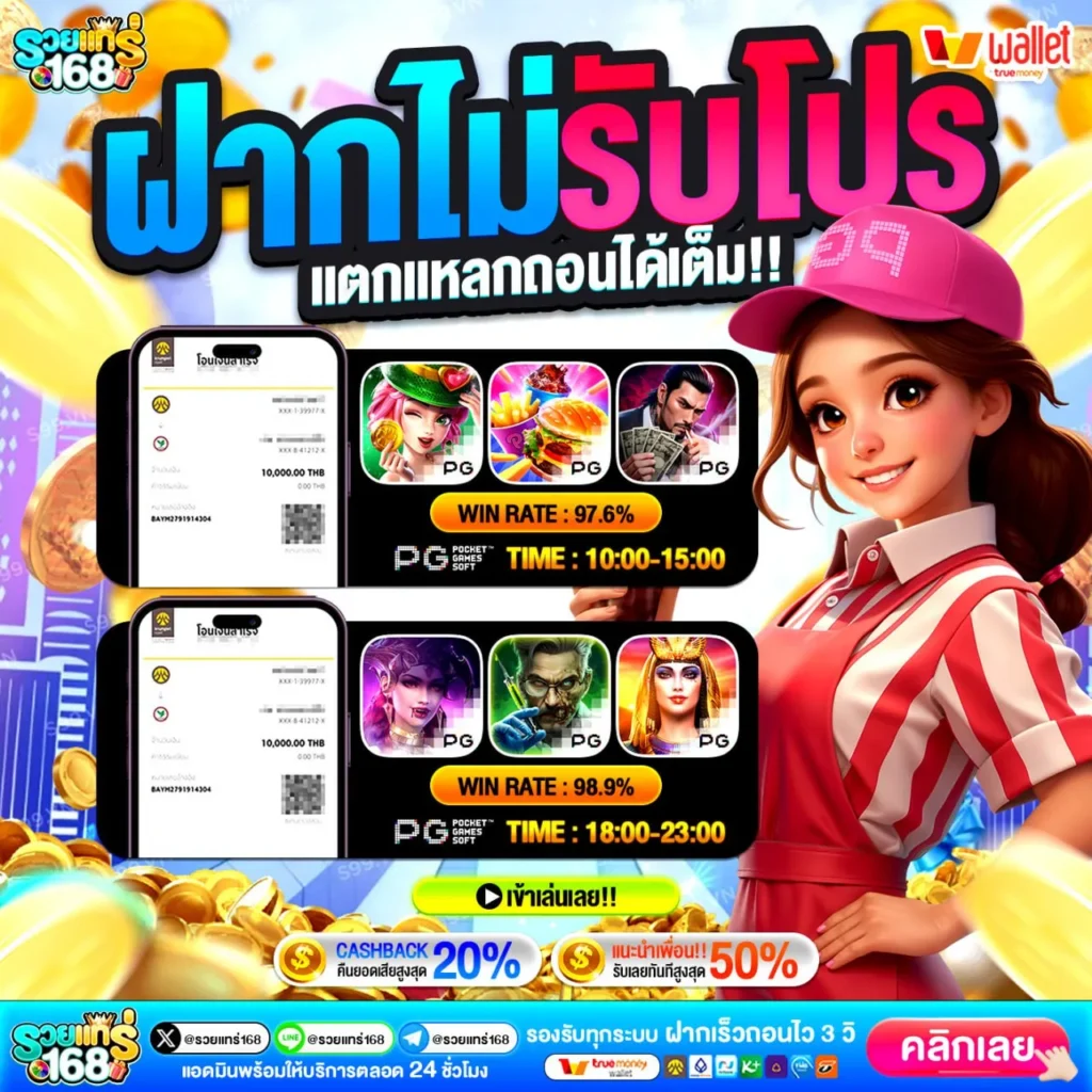 เครดิตฟรี 50 ถอนได้จริง